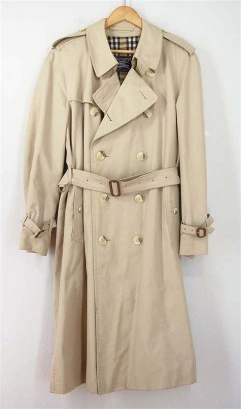 burberry trench coat men vintage|used Burberry trench coat men.